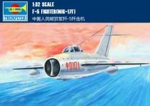 TRUMPETER 02205 MIG 17 F FIGHTER 1:32