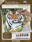 ROYAL PCS4 PBN CANVAS TIGER IN HIDING 9X12
