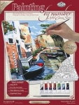 ROYAL PCS5 PBN CANVAS VENETIAN SCENE 9X12