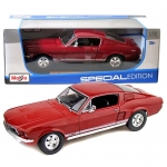 MAISTO 31166 1:18 MUSTANG GTA FASTBACK 67 GREEN, RED OR BLACK