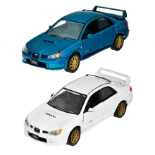 MOTORMAX 73330 SUBARU IMPREZA WRX STI 1:24 BLUE, WHITE OR BLACK