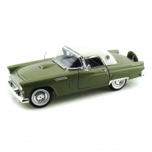 MOTORMAX 73176 1956 FORD THUNDERBIRD HARD TOP 1:18 GREEN OR RED
