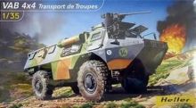HELLER 81130 1:35 VAB 4X4 TROOP TRANSPORT VEHICLE