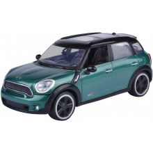 MOTORMAX 73353 1:24 2011 MINI COOPER S COUNTRYMAN GREEN OR LIGHT WHITE