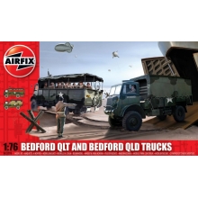 AIRFIX 03306 1:76 BEDFORD QLT AND BEDFORD QLD TRUCKS