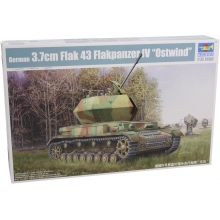 TRUMPETER 01520 1:35 3.7 FLAK 43 FLAKPANZER IV OSTWIND