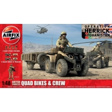 AIRFIX 04701 1:48 BRITISH QUAD BIKES AND CREW