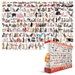 EUROGRAPHICS 8220-0580 THE WORLD OF CATS PUZZLE 2000 PIEZAS