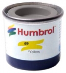 HUMBROL AQ0770 NRO 69 YELLOW 50ML