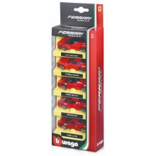 BURAGO 56105 1:64 FERRARI R & P 5 PACK