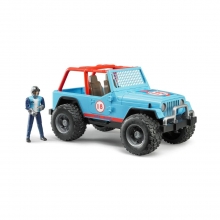 BRUDER 02541 JEEP CROSS COUNTRY RACER BLAU