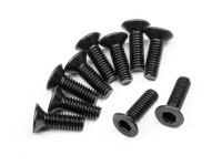 HPI 113719 FLAT HEAD SCREW M2.5X8MM ( HEX SOCKET 10PCS )