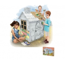 PLAY AT HOME 8387 LITTLE PASTURE HOUSE CONSTRUCT AND PAINT