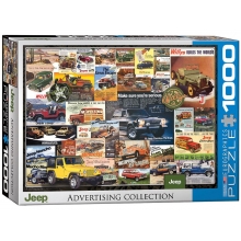 EUROGRAPHICS 6000-0758 JEEP ADVERTISING COLLECTION PUZZLE 1000 PIEZAS
