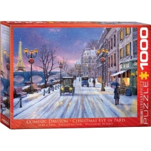 EUROGRAPHICS 6000-0785 CHRISTMAS EVE IN PARIS PUZZLE 1000 PIEZAS