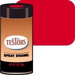 TESTORS 1231 SPRAY BRIGHT RED