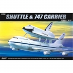 ACADEMY 12708 SPACE SHUTTLE & 747 CARRIER