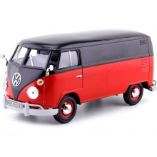 MOTORMAX 79342 1:24 VOLKSWAGEN TYPE 2 ( T1 ) DELIVERY VAN DOVE BLUE OR YELLOW