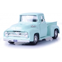 MOTORMAX 79341 1:24 1955 FORD F 100 PICKUP LIGHT BLUE OR YELLOW