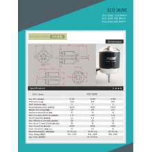 DUALSKY MOTOR BRUSHLESS ECO 2820C 940KV 450W