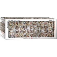 EUROGRAPHICS 6010-0960 MICHELANGELO SISTINE CHAPEL PUZZLE 1000 PIEZAS