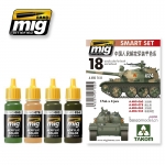 AMMO MIG JIMENEZ AMIG7152 PLA COLORS ( CHINESE PEOPLES