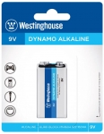 WESTINGHOUSE 6LR61-BP1 9 VOLT DYNAMO ALKALINE 1PC BLISTER