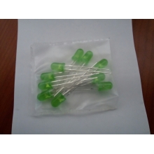 ZMXR LED VERDE 3MM 10 UNIDADES