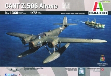 ITALERI 1360 CANT Z 506 AIRONE HISTORIC UPGRADE 1:72