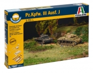 ITALERI 7507 PZ KPFW III AUSF J ( 2 FAST ASSEMBLY MOD 1:72