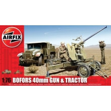AIRFIX 02314 1:76 BOSFORS 40MM GUN TRACTOR