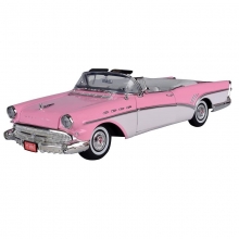 MOTORMAX 73152 1:18 1957 BUICK ROADMASTER PINK OR WHITE / RED