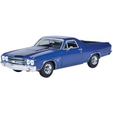 MOTORMAX 79347 1:24 1970 CHEVY EL CAMINO BLUE OR RED