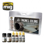 AMMO MIG JIMENEZ AMIG7445 JET ENGINES COLORS AND WEATHERING