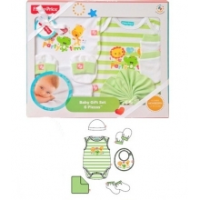 FISHER PRICE 16513 GIFT SET 6 PIEZAS 0-3 MESES NIAS VERDE