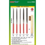 TRUMPETER 09964 ASSORTED NEEDLE FILES SET ( MIDDLE TOOTHED, 5PCS ) 3 * 140MM