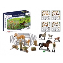 WORLD-OF-ANIMALS Q9899-ZJ66 HAPPY FARMER PLAY SET