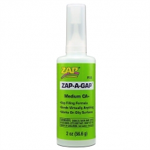 ZAP PT-01 2 OZ ( 56.6 GRAM ) ZAP A GAP CA+ MEDIUM VISCOSITY CIANOCRILATO