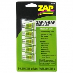ZAP PT-105 0.01 OZ ( 0.5 GRAM ) SINGLE USE ZAP A GAP, 5 PER CARD