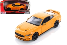 MOTORMAX 79352 1:24 2018 FORD MUSTANG GT YELLOW OR METALLIC BLUE