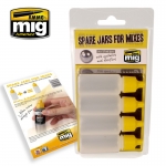 AMMO MIG JIMENEZ AMIG8004 SPARE JARS FOR MIXES ( 4 X 17 ML )