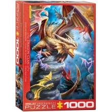 EUROGRAPHICS 6000-5475 DRAGON CLAN BY ANN STOKES PUZZLE 1000 PIEZAS