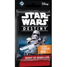FANTASY FLIGHT GAMES 0276 STAR WARS DESTINY SPIRIT OF REBELION BOOSTER PACK
