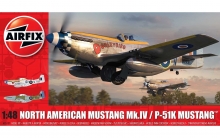 AIRFIX 05137 NORTH AMERICAN MUSTANG MK IV P51 K MUSTANG 1:48