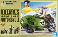 BANDAI 55335 DRAGON BALL Z FIGURE RISE MECHANICS BULMAS VARIABLE N| 19 MOTORCYCL