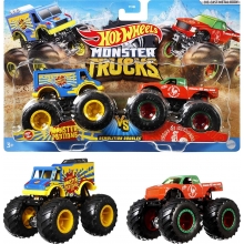 MATTEL FYJ64 HOT WHEELS MONSTER TRUCKS 2 PACK SURTIDO ESCALA 1:64