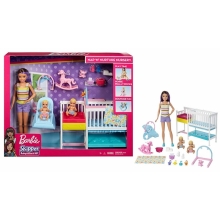 MATTEL GFL38 BARBIE SKIPPER GUARDERIA DE BEBES