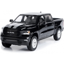 MOTORMAX 79357 1:27 2019 RAM 1500 CREW CAB LARAMIE BLACK OR SILVER METALLIC