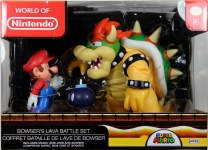 JAKKS PACIFIC NT64512 NINTENDO MARIO VS BOWSER SET DIORAMA SET