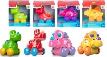 MATTEL GPW25 FISHER PRICE SURTIDO DE CARRITOS DE DINOSAURIOS